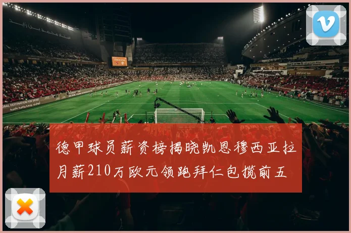 德甲球员薪资榜揭晓凯恩穆西亚拉月薪210万欧元领跑拜仁包揽前五